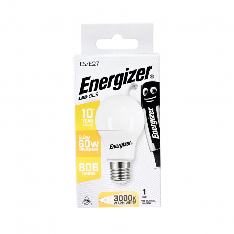Energizer λάμπα E27 βιδωτή/ θερμό φως