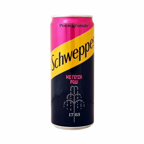 Schweppes αναψυκτικό ρόδι (330ml)