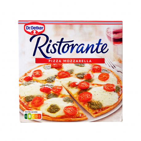 Dr. Oetker πίτσα κατεψυγμένη οικογενειακή ristorante mozzarella (355g)