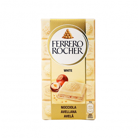 Ferrero rocher σοκολάτα λευκή (90g)