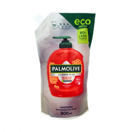 Palmolive υγρό κρεμοσάπουνο ανταλλακτικό hygiene plus propolis extract (900ml)