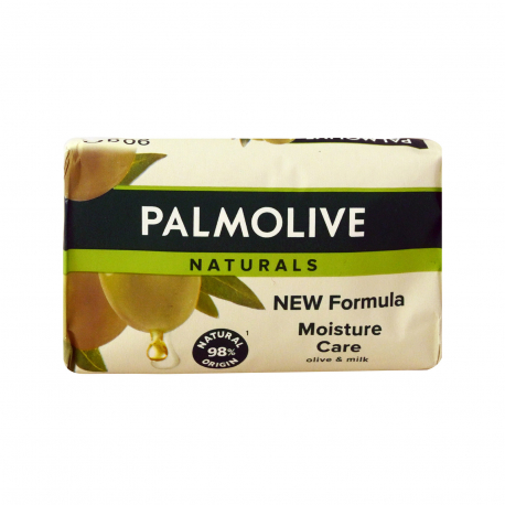 Palmolive σαπούνι πράσινο naturals olive & milk (90g)