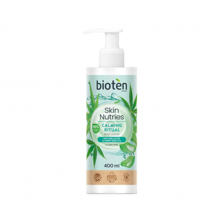 Bioten γαλάκτωμα σώματος skin nutries hemp oil (400ml)