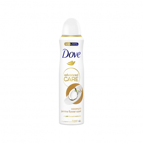 Dove αποσμητικό σώματος γυναικείο advanced care coconut (150ml)