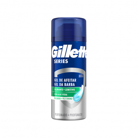 Gillette gel ξυρίσματος series aloe vera (75ml)