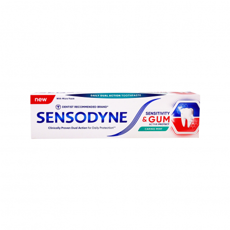 Sensodyne οδοντόκρεμα caring mint (75ml)