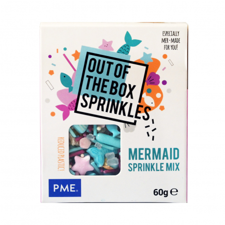 PME διακοσμητικά ζαχαροπλαστικής out of the box sprinkles mermaid mix (60g)