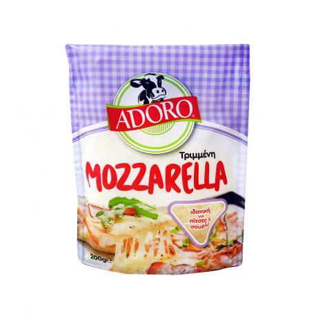 Adoro τυρί τριμμένο mozzarella (200g)