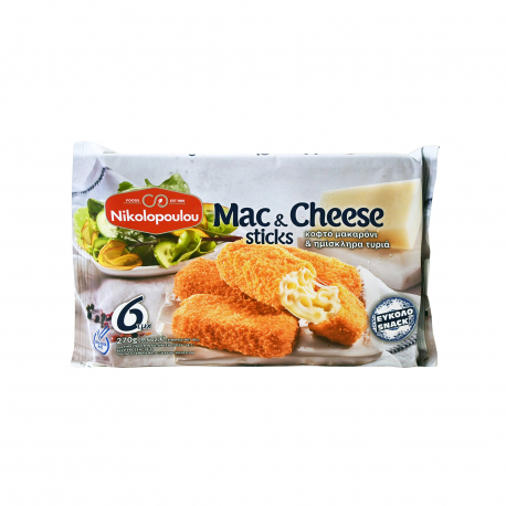 Nikolopoulou στικς πάνε κτψ mac & cheese (270g)