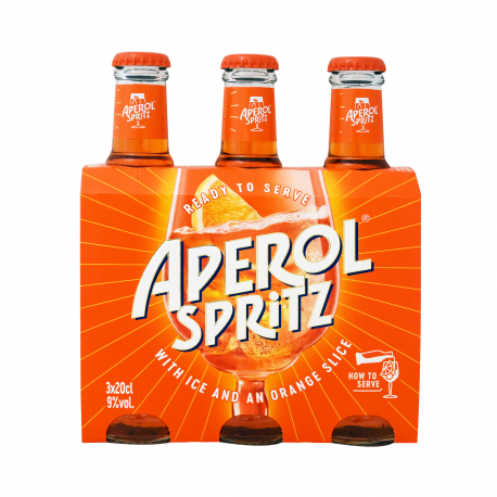 Aperol κοκτέιλ spritz (3x200ml)
