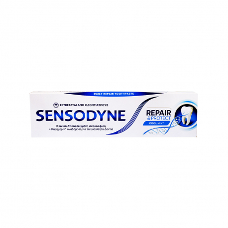 Sensodyne οδοντόκρεμα repair & protect cool mint (75ml)