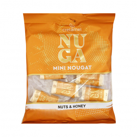 Cretamel μαντολάτο mini nugat nuts & honey (200g)