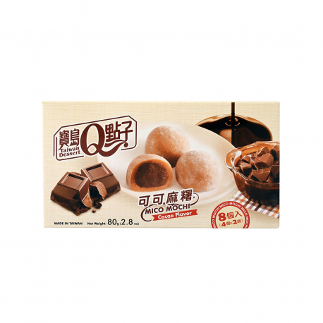 Mico mochi επιδόρπιο ρυζιού chocolat (80g)
