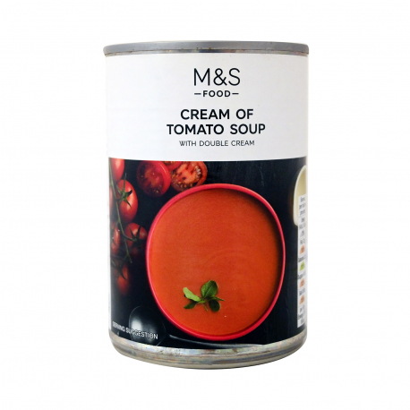 M&S food σούπα έτοιμη cream of tomato (400g)