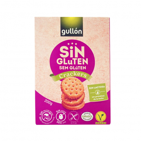 Gullon κράκερ - χωρίς γλουτένη, vegan (200g)