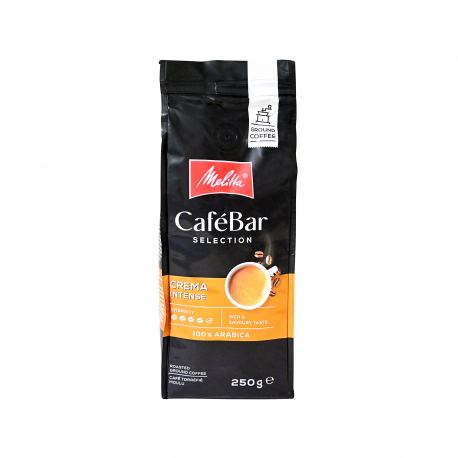 Melitta καφές espresso cafebar selection crema intense - αλεσμένος (250g)