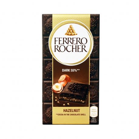 Ferrero rocher σοκολάτα υγείας hazelnut (90g)