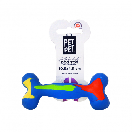Pet pet παιχνίδι σκύλου κόκαλο rubber