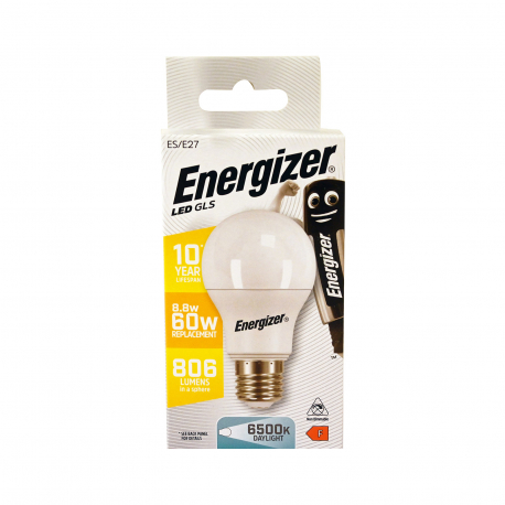 Energizer λάμπα led E27 βιδωτή/ φυσικό φως 8,2W