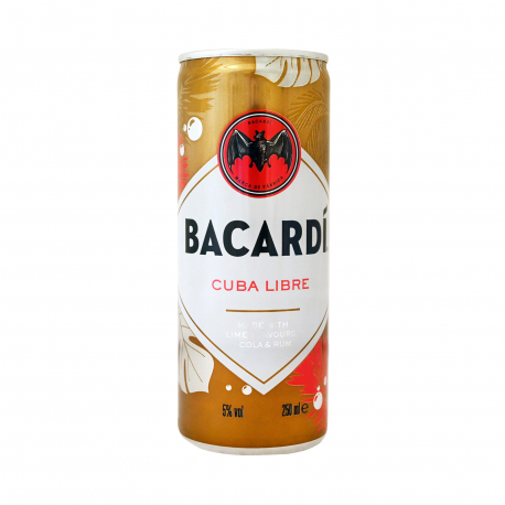 Bacardi αλκοολούχο ποτό cuba libre (250ml)