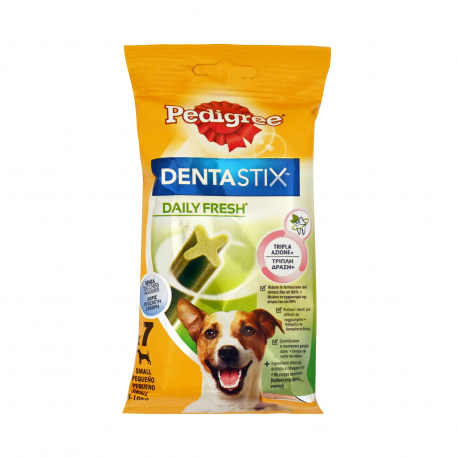 Pedigree τροφή σκύλου συμπληρωματική dentastix daily fresh (110g)