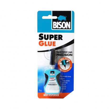 Bison κόλλα ρευστή super glue precision (3g)