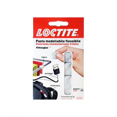Loctite στόκος ελαστικός επισκευαστικός white (3x5g)