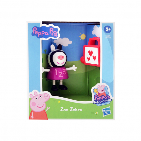Hasbro παιχνίδι Peppa pig Zoe zebra 3+ ετών