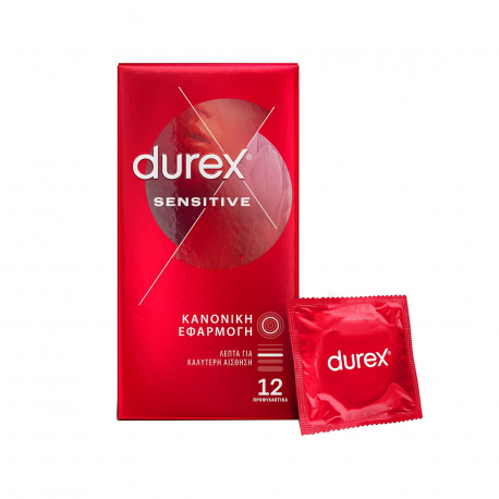 Durex προφυλακτικά sensitive (12τεμ.)