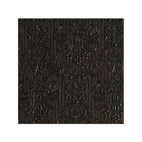 Ambiente χαρτοπετσέτες μικρές elegance No. 12504930 black - προϊόντα που μας ξεχωρίζουν 25X25εκ., 15 τεμάχια (70g)