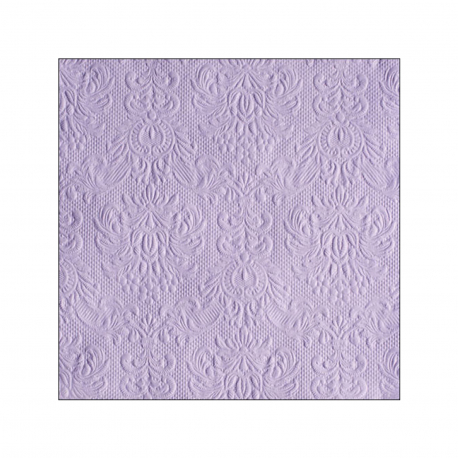 Ambiente χαρτοπετσέτες μικρές elegance No. 12504929 lilac - προϊόντα που μας ξεχωρίζουν 25X25εκ., 15 τεμάχια (75g)