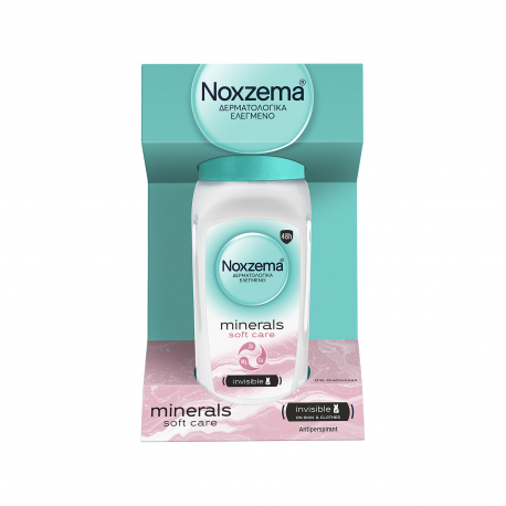 Noxzema αποσμητικό roll on minerals soft care (50ml)