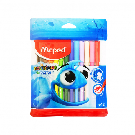 Maped μαρκαδόροι color peps ocean (12τεμ.)