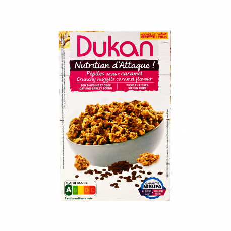 Dukan δημητριακά πίτουρου βρώμης, σοκολάτα καραμέλα (350g)