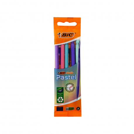 BIC μολύβι μηχανικό matic pastel (5τεμ.)