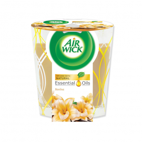 Airwick κερί αρωματικό essential oils βανίλια