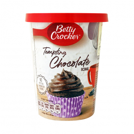 Betty crocker γλάσο έτοιμο icing σοκολάτας γάλακτος - vegetarian (400g)