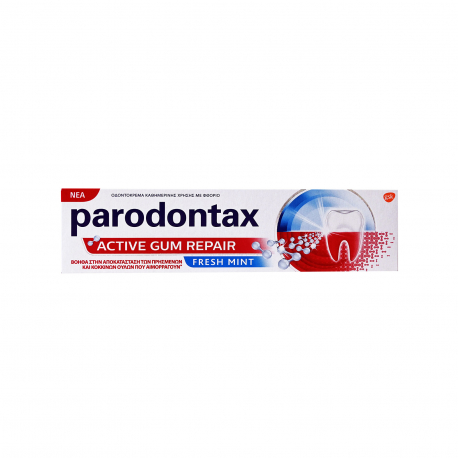 Parodontax οδοντόκρεμα active gum repair fresh mint (75ml)