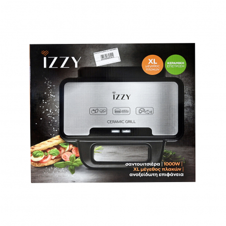Izzy σαντουϊτσιέρα IZ20181 ceramil grill
