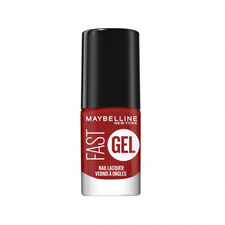 Maybelline βερνίκι gel νυχιών fast gel No. 12 rebel red (7ml)