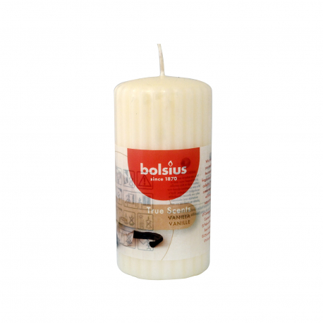 Bolsius κερί αρωματικό true scents 120/58 vanilla