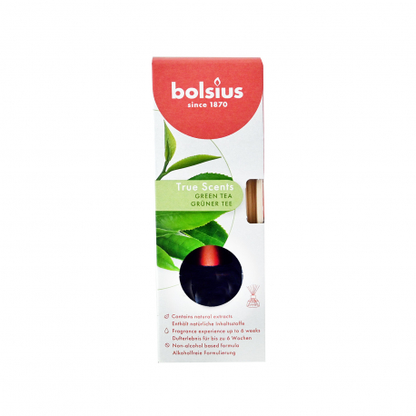 Bolsius αρωματικό χώρου diffuser true scents green tea (45ml)