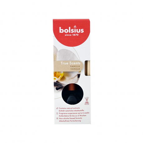 Bolsius αρωματικό χώρου diffuser true scents vanilla (45ml)