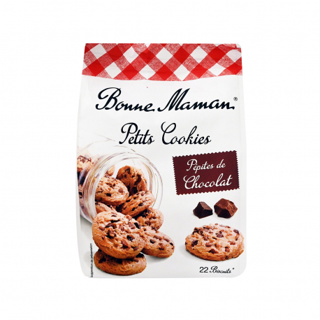 BONNE MAMAN ΜΠΙΣΚΟΤΑ COOKIES PETITS COOKIES CHOCOLAT (250g)