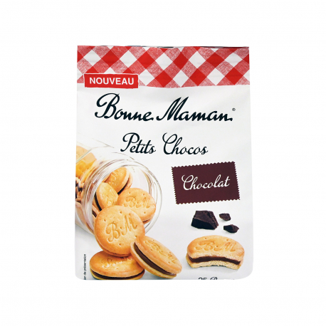 BONNE MAMAN ΜΠΙΣΚΟΤΑ ΓΕΜΙΣΤΑ PETITS CHOCOS CHOCOLAT (250g)