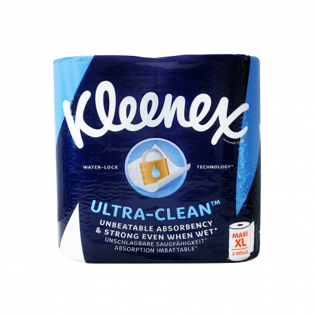 Kleenex ρολό χαρτί κουζίνας ultra clean - vegetarian (2τεμ.)
