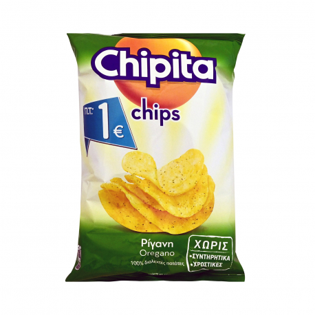 Chipita τσιπς πατατάκια ρίγανη (80g)