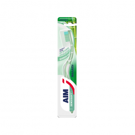 Aim οδοντόβουρτσα sensisoft bamboo - soft