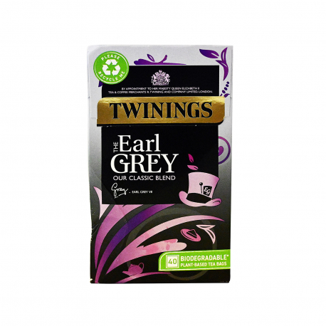Twinings τσάι earl grey (40τεμ.)