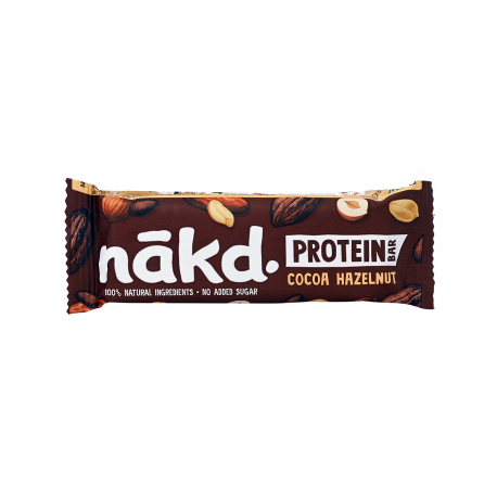 Nakd μπάρα πρωτεΐνης protein cocoa hazelnut - χωρίς γλουτένη, vegan (45g)